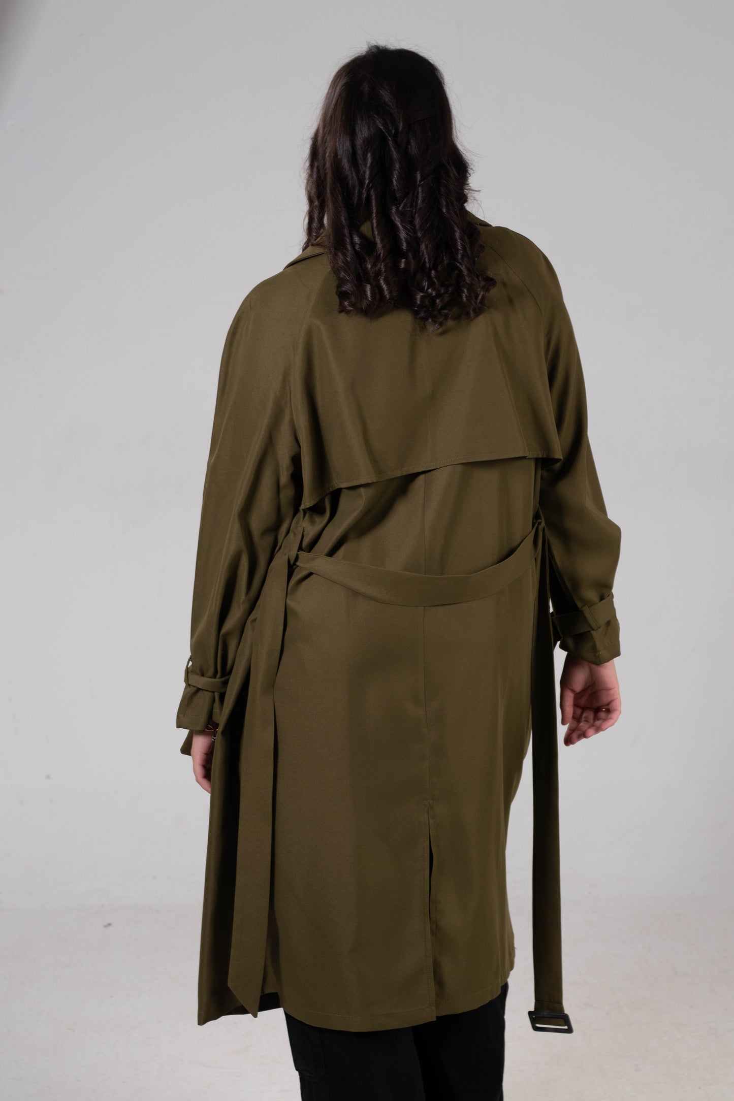 Olive Trench Coat