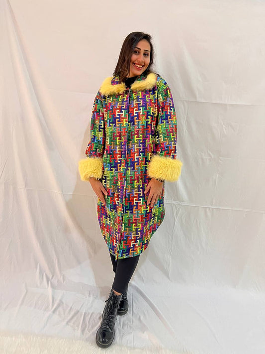 Wool Candy colors Coat